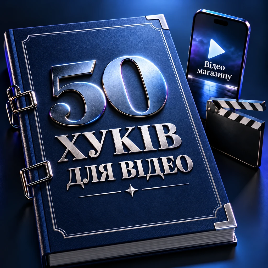 Об’ємний чек-лист ідей для відео магазину